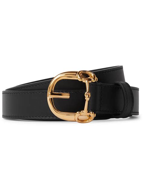 gucci horsebit belt men